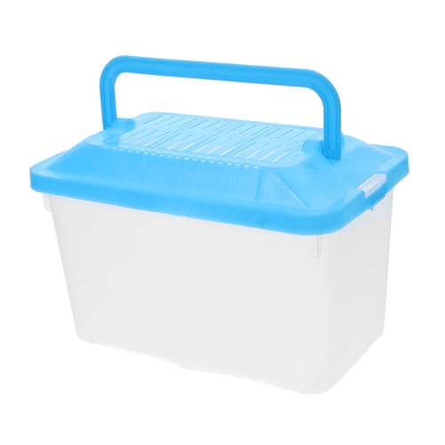 Handgehaltener Fischbehälter aus Transparente Transportbox für Schildkröten Hamster und Fische für Zucht und Pflege Einfache Robust und Sicher Handgehaltener Fischbehälter aus Transparente Transportbox für Schildkröten Hamster und Fische für Zucht und Pflege Einfache Robust und Sicher von FUTUREORYY