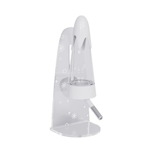 AntiDrip Kleintier-Trinkflasche Wasserflaschen Spender mit Halterungen für Hamster Käfig Zwerg Rennmäuse Zubehör Kein Tropfen Hamster Wasserflasche von FUUGlan