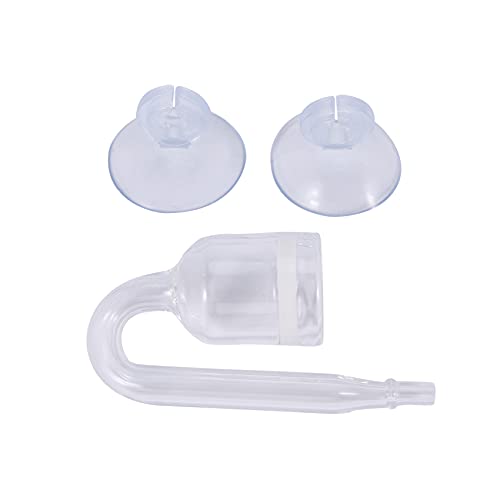 FUUIE Aquarium Aquarium CO2 Diffusor Kohlendioxid Reaktor mit Keramikscheibe + 2 SaugnäPfe von FUUIE