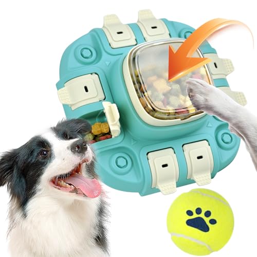 FUYAPPER Hundepuzzle Spielzeug 2 Stufen, Hundepuzzle Feeder für Smart Dogs, Dog Treat Puzzles Slow Feeder, Anreicherung Toys für Langeweile und geistige Stimulation - mit Spielball FUYAPPER Hundepuzzle Spielzeug 2 Stufen, Hundepuzzle Feeder für Smart Dogs, Dog Treat Puzzles Slow Feeder, Anreicherung Toys für Langeweile und geistige Stimulation - mit Spielball von FUYAPPER