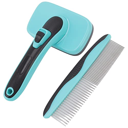 FUZHUI Multifunktionales Slicker -Pinsel -Kit mit Einer Haarentfernung für kleine bis große Hunde, ergonomischer Nicht -Slip -Griff und klebriger Perlenprozess reduziert die FUZHUI Multifunktionales Slicker -Pinsel -Kit mit Einer Haarentfernung für kleine bis große Hunde, ergonomischer Nicht -Slip -Griff und klebriger Perlenprozess reduziert die von FUZHUI