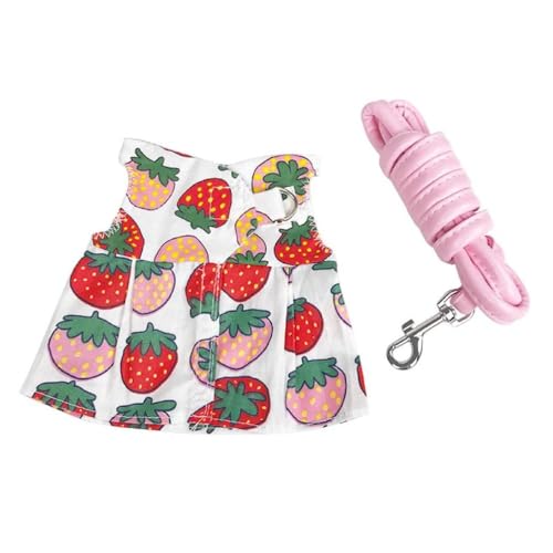 Kleid Kaninchen Urlaub Kostüm Nette Geschirr Leine Set Kleine Tiere Zubehör Für Junior Schweinchen Eichhörnchen Kaninchen Geschirr Und Leine Set Kleid Zum Gehen Ausbruchsicher Klein Niedlich von FUZYXIH