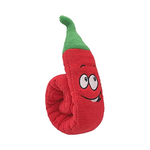 Pet Sniffing Plush Toy Tibetan Food Molar Puzzle Dog Toy Interactive Chili Shape Toy Sound Toy Slow Feeder Easy Clean Dog Puzzle Toy For Large Dogs Dog Puzzle Toy For Large Dogs Feeding Dog Puzzle von FUZYXIH