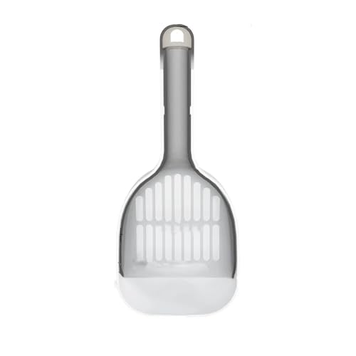 FVCTGHZ 2pc Kunststoff Katzenstreu Schaufel Integrierte Durable Katze KOT Tragbare Leicht Zu Reinigen Wurf Scoop Abfall(Style 2PC) von FVCTGHZ