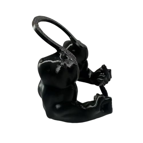 Lustige Katzenmuskelarme, 3D-Druck, realistische Katzen-Cosplay-Arme, kreative Haustier-Cosplay-Requisiten(Black 1PC) von FVCTGHZ