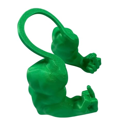 Lustige Katzenmuskelarme, 3D-Druck, realistische Katzen-Cosplay-Arme, kreative Haustier-Cosplay-Requisiten(Green 1PC) von FVCTGHZ