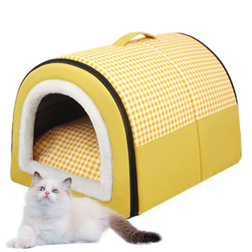 32x35x45cm Plüsch Hundehütte Bett - Haustier Warm Bett, Warme Höhle Schlafnest Bett, Haustierhaus Für Den Innenbereich, Katzenhöhle Katzenhaus, Haustier Haus Und Sofa Für Katzen Und Hunde 32x35x45cm Plüsch Hundehütte Bett - Haustier Warm Bett, Warme Höhle Schlafnest Bett, Haustierhaus Für Den Innenbereich, Katzenhöhle Katzenhaus, Haustier Haus Und Sofa Für Katzen Und Hunde von FVPKYUR