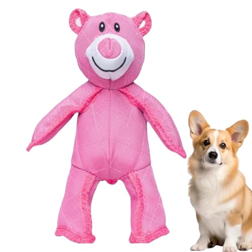 FVPKYUR 28×15×6cm Stoff Bär Hundespielzeug - Unbreakable Bear Dog Spielzeug, Plüsch Hundespielzeug Unkaputtbar, Unzerstörbares Hundespielzeug, Hundespielzeug Unzerstörbar, Bären Hundekuscheltier FVPKYUR 28×15×6cm Stoff Bär Hundespielzeug - Unbreakable Bear Dog Spielzeug, Plüsch Hundespielzeug Unkaputtbar, Unzerstörbares Hundespielzeug, Hundespielzeug Unzerstörbar, Bären Hundekuscheltier von FVPKYUR