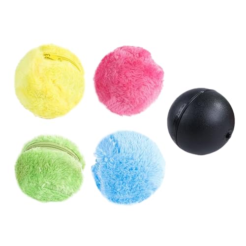 FVPKYUR Hund Ball Spielzeug,Tragbarer Intelligenter Spielball | Intelligentes Plüsch-Spielzeug Für Zahnfleischmassage, Beissübungen, Starke Kauer & Langeweile FVPKYUR Hund Ball Spielzeug,Tragbarer Intelligenter Spielball | Intelligentes Plüsch-Spielzeug Für Zahnfleischmassage, Beissübungen, Starke Kauer & Langeweile von FVPKYUR