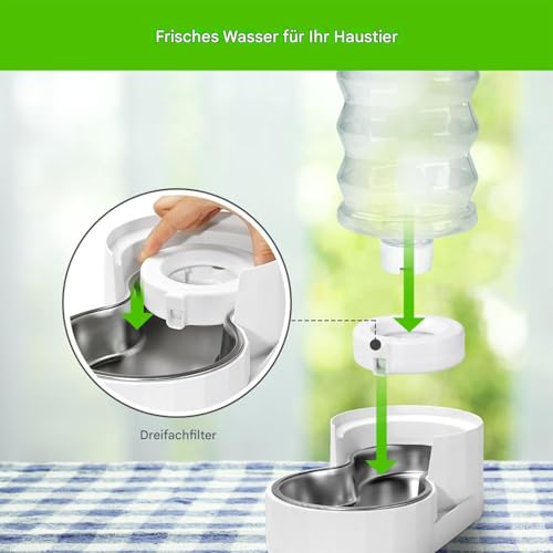 FVPKYUR Katzenbrunnen Filter Ersatz | 8 Stück Haustier Trinkbrunnen Filter - Reinigung Langanhaltende Frische Für Haustier Trinken Zuhause Küche Reise von FVPKYUR