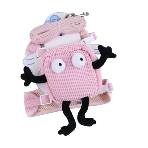 FVPKYUR Kleines Hunde-Rucksackgeschirr,Hundegeschirr-Rucksack | No-Pull-Welpen-Rucksackgeschirr,Verstellbarer Rucksack mit Geschirr für Reisen, Wandern und Spazierengehen für kleine und mittelgroße FVPKYUR Kleines Hunde-Rucksackgeschirr,Hundegeschirr-Rucksack | No-Pull-Welpen-Rucksackgeschirr,Verstellbarer Rucksack mit Geschirr für Reisen, Wandern und Spazierengehen für kleine und mittelgroße von FVPKYUR