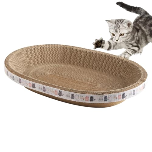 FVPKYUR Rund Katzenkratzbretter - Ovales Katzenkratzbretter, Kratzpappe Rund Katzen, Katze Katzenkratzbretter, Kratzpappe Für Katzen, Robustes Kratzbrett Für Katzen Für Sofa, Boden, Vorhänge FVPKYUR Rund Katzenkratzbretter - Ovales Katzenkratzbretter, Kratzpappe Rund Katzen, Katze Katzenkratzbretter, Kratzpappe Für Katzen, Robustes Kratzbrett Für Katzen Für Sofa, Boden, Vorhänge von FVPKYUR