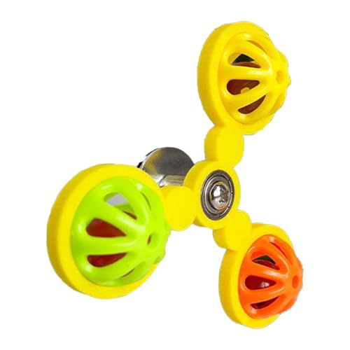 FVPKYUR Vogelspielzeug | Drehendes Windspiel Mit Glocke Und Ball | Interaktiv Spielzeug Zur Bewegung Und Gegen Langeweile Für Sittiche Kakadus Haustierbesitzer FVPKYUR Vogelspielzeug | Drehendes Windspiel Mit Glocke Und Ball | Interaktiv Spielzeug Zur Bewegung Und Gegen Langeweile Für Sittiche Kakadus Haustierbesitzer von FVPKYUR