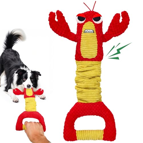 FVUUKOSIIT Hundespielzeug – Spielzeug in Hummerform, interaktive Spiele wie Seilzug, Plüsch, leicht zu reinigen, ideal zum Spielen und Verschenken FVUUKOSIIT Hundespielzeug – Spielzeug in Hummerform, interaktive Spiele wie Seilzug, Plüsch, leicht zu reinigen, ideal zum Spielen und Verschenken von FVUUKOSIIT