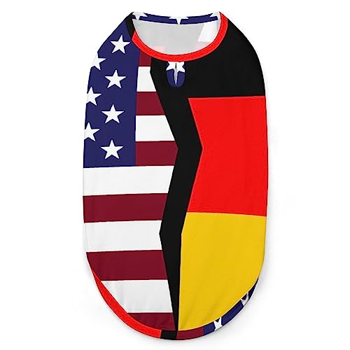andany Flaggen der Vereinigten Staaten Hunde-Shirts, Bedruckte Sommer-T-Shirts für Haustiere, atmungsaktives Pullover-Tanktop für kleine Hunde und Katzen andany Flaggen der Vereinigten Staaten Hunde-Shirts, Bedruckte Sommer-T-Shirts für Haustiere, atmungsaktives Pullover-Tanktop für kleine Hunde und Katzen von FWJZDSP