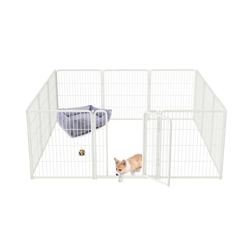 FXW Homeplus Hunde-Laufstall für den Innenbereich, 81,3 cm Höhe, für mittelgroße Hunde, zum Patent angemeldet von FXW