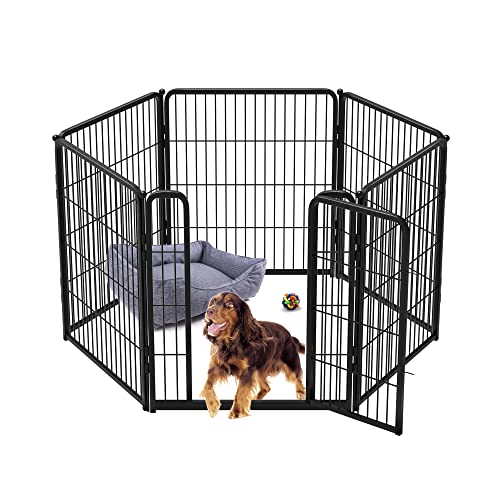 FXW HomePlus Hunde-Laufstall für den Innenbereich, 81,3 cm Höhe für mittelgroße Hunde, zum Patent angemeldet von FXW
