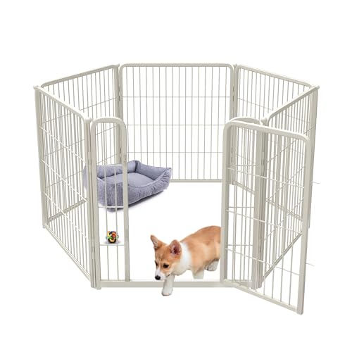 FXW Homeplus Hunde-Laufstall für den Innenbereich, 81,3 cm Höhe, für mittelgroße Hunde │Patentiert von FXW