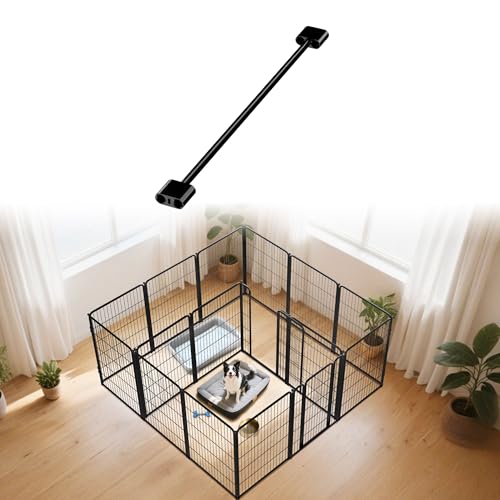 FXW Laufgitter-Trennwandverbinder (2 Stück) Spezialisierter Hunde-Laufstall (nicht für andere Marken geeignet), passend für 101,6 cm/114,3 cm/127 cm H Homeplus/Rollick/Instant Hunde-Laufstall von FXW