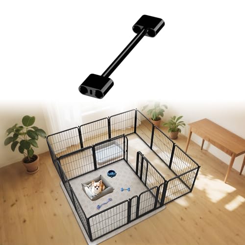 FXW Laufgitter-Trennwandverbinder (2 Stück) Spezialisierter Hunde-Laufstall (nicht für andere Marken geeignet), passend für 61 cm / 81,3 cm H Homeplus/Rollick/Instant Hunde-Laufstall (Laufgitter nicht von FXW