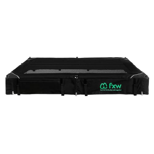 FXW Netz-Abdeckung – nur passend für 61 cm hohe 8 Paneele (Homeplus/Rollick/Instant) Hunde-Laufgitter (nicht für andere Marken geeignet), quadratisch (Laufgitter nicht im Lieferumfang enthalten) von FXW