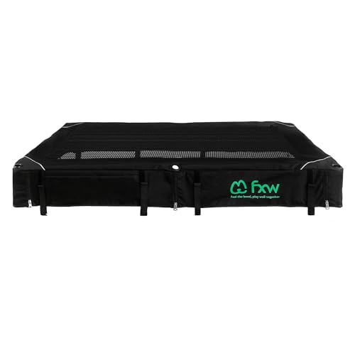 FXW Netz-Abdeckung – nur passend für 81,3 cm hohe 8 Paneele (Homeplus/Rollick/Instant) Hunde-Laufgitter (nicht für andere Marken geeignet), quadratisch, zum Patent angemeldet (Laufgitter nicht im von FXW