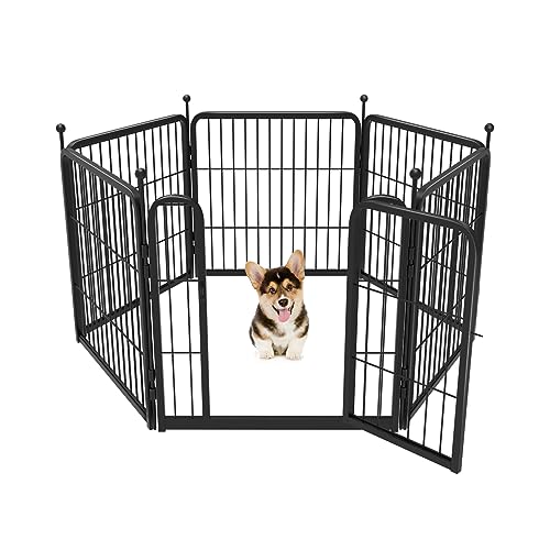 FXW Rollick Hunde-Laufgitter für Hof, Wohnmobil, Camping, patentiert, 61 cm, 6 Paneele von FXW