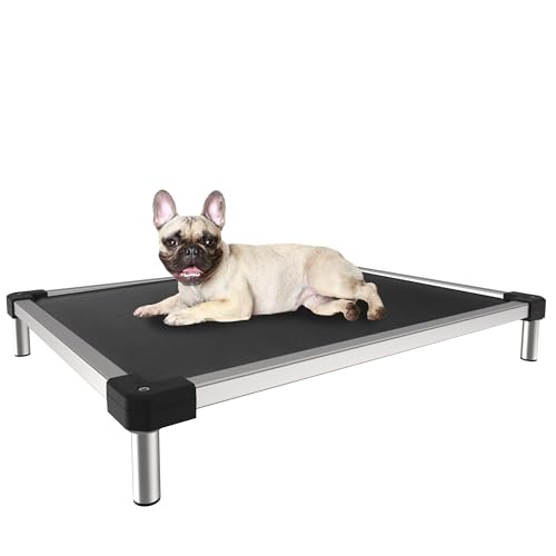FXW TitanNest Kaufestes erhöhtes Hundebett, erhöhtes Kinderbett für drinnen und draußen, Camping, langlebig und wasserdicht, kühlendes Haustierbett für extra kleine Hunde, 73,7 cm L x 45,7 cm B x 11,4 von FXW