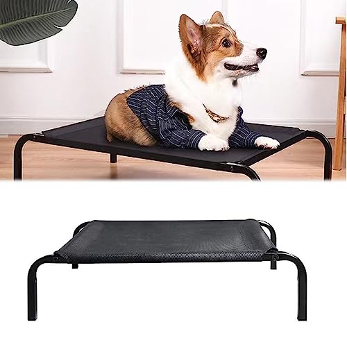 FYANER Erhöhtes Hundebett, tragbar, erhöhtes Haustierbett mit waschbarem und atmungsaktivem Netzgewebe, leicht und tragbar, für drinnen und draußen, für Camping, Strand, Reisen, Größe S FYANER Erhöhtes Hundebett, tragbar, erhöhtes Haustierbett mit waschbarem und atmungsaktivem Netzgewebe, leicht und tragbar, für drinnen und draußen, für Camping, Strand, Reisen, Größe S von FYANER