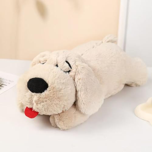FYDTOP Welpen-Herzschlag-Spielzeug - Hunde-Herzschlag-Spielzeug zur Trennung, Angstlinderung, Welpenherzschlag, Stofftiere, Angst, beruhigende Verhaltenshilfe, Plüschspielzeug für Hunde, Katzen, FYDTOP Welpen-Herzschlag-Spielzeug - Hunde-Herzschlag-Spielzeug zur Trennung, Angstlinderung, Welpenherzschlag, Stofftiere, Angst, beruhigende Verhaltenshilfe, Plüschspielzeug für Hunde, Katzen, von FYDTOP