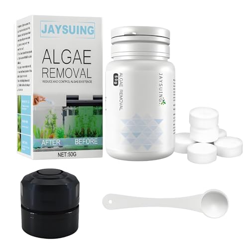 Algenentferner, Aquarium, tropisches Aquarium, Zubehör, entfernt grünes Wasser und Moos, verhindert das Wachstum neuer Algen, geeignet für Aquarien und Aquarien Algenentferner, Aquarium, tropisches Aquarium, Zubehör, entfernt grünes Wasser und Moos, verhindert das Wachstum neuer Algen, geeignet für Aquarien und Aquarien von FYKZQWDS