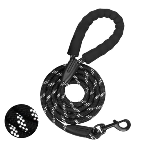 Hundehalsband, Leine, Geschirr, Welpenbedarf, verstellbar, reflektierend, klein, mittelgroß, große Leine for den Außenbereich, Zubehör breites hundehalsband(8,L(14-22.5kg)) von FYLTWUK