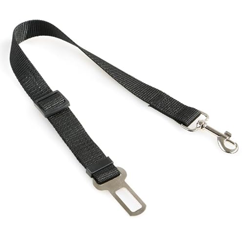 Hundeleine Harness Schnalle Leinen for Hund verstellbar Reise Gürtel Hundehalsband Stecker Hundebedarf breites hundehalsband(2) von FYLTWUK