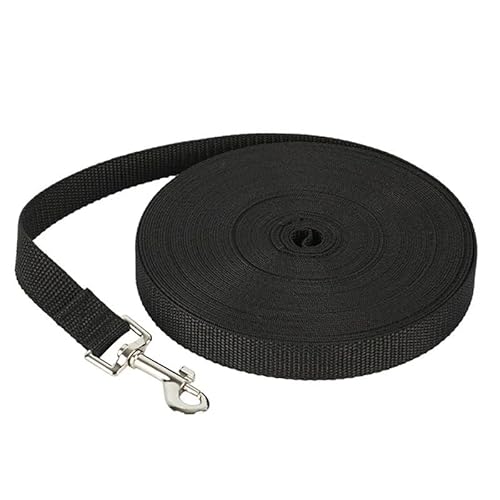 Nylon-Trainingsleinen for Hunde, Zugseil for Haustiere, for kleine und große Hunde, 1,5 m, 1,8 m, 3 m, 4,5 m, 6 m, 10 m breites hundehalsband(2,4.5m) von FYLTWUK