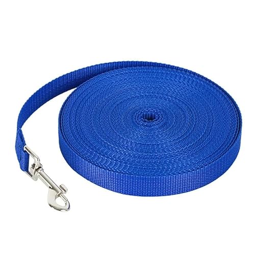 Nylon-Trainingsleinen for Hunde, Zugseil for Haustiere, for kleine und große Hunde, 1,5 m, 1,8 m, 3 m, 4,5 m, 6 m, 10 m breites hundehalsband(5,4.5m) von FYLTWUK