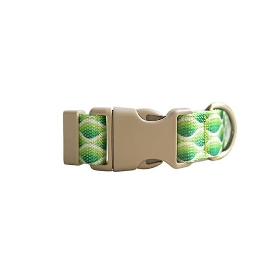 Personalisiertes, verstellbares Hundehalsband mit individueller Gravur, individuelles Hundehalsband mit Namensschild, for kleine und große Hunde breites hundehalsband(Pattern 11,L for Neck 49-55cm) von FYLTWUK