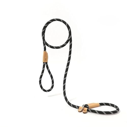 Verstellbares Halsbandgeschirr, Hundeleine, Nylon-Haustierleine, strapazierfähiger Seilgürtel for Hunde, leichtes Hundezubehör breites hundehalsband(2,0.6CM 1.5M) von FYLTWUK