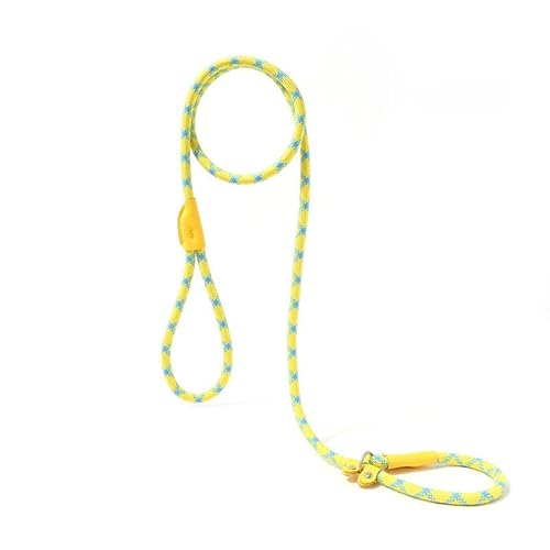 Verstellbares Halsbandgeschirr, Hundeleine, Nylon-Haustierleine, strapazierfähiger Seilgürtel for Hunde, leichtes Hundezubehör breites hundehalsband(7,1CM 1.8M) von FYLTWUK
