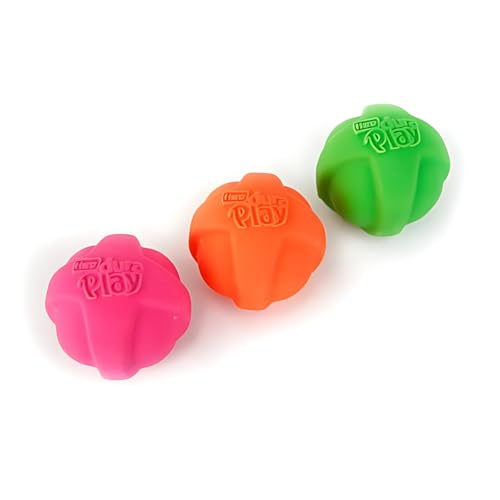 Dura Play Kleiner Ball, Hundespielzeug, Latex, 1 ct, interaktiver Spaß, sicher und ungiftig, für drinnen und draußen, flexibel, aber langlebig, klein, 3 Stück Dura Play Kleiner Ball, Hundespielzeug, Latex, 1 ct, interaktiver Spaß, sicher und ungiftig, für drinnen und draußen, flexibel, aber langlebig, klein, 3 Stück von FYNORI