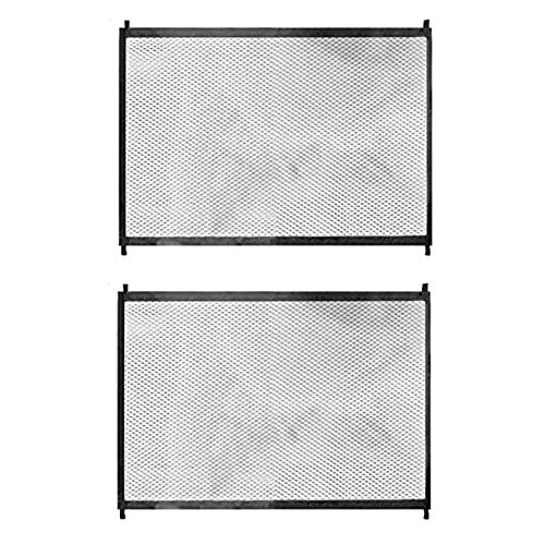 FYOBOT 2X Mesh Dog Gate, Pet Gate Gate für Hunde, Tragbare Faltbare Sicherheitstore Können überall Sicher Installiert Werden von FYOBOT