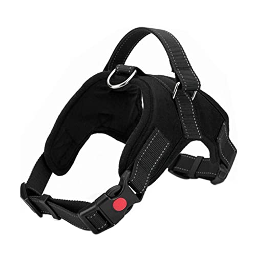 FYY Hundegeschirr, kein Ziehen, atmungsaktiv, reflektierend, Oxford, einfache Kontrolle, Hundegeschirr mit stabilem Griff für kleine, mittelgroße und große Hunde, S-Schwarz FYY Hundegeschirr, kein Ziehen, atmungsaktiv, reflektierend, Oxford, einfache Kontrolle, Hundegeschirr mit stabilem Griff für kleine, mittelgroße und große Hunde, S-Schwarz von FYY
