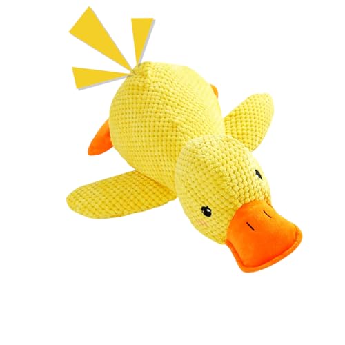 FYZSJWL 2025 Anti-Stress Hundespielzeug, Anti Stress Ente Hund, Duck Hundespielzeug, Quietschendes Plüsch-Spielzeug, Gelbe Ente für Hunde, für Kleine Mittlere Große FYZSJWL 2025 Anti-Stress Hundespielzeug, Anti Stress Ente Hund, Duck Hundespielzeug, Quietschendes Plüsch-Spielzeug, Gelbe Ente für Hunde, für Kleine Mittlere Große von FYZSJWL