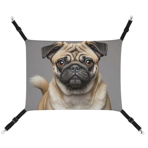 FZMTLDS Hängematte für Mops, Hunde und Katzen, atmungsaktiv, wendbar, weiches Katzenbett für drinnen und draußen, Schlafunterlagen für kleine Tiere FZMTLDS Hängematte für Mops, Hunde und Katzen, atmungsaktiv, wendbar, weiches Katzenbett für drinnen und draußen, Schlafunterlagen für kleine Tiere von FZMTLDS