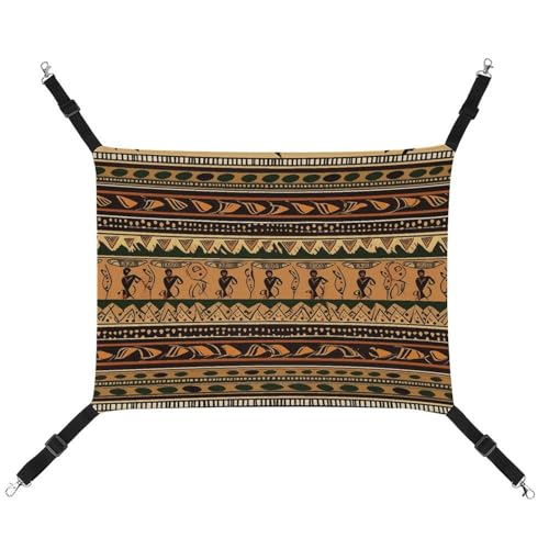FZMTLDS Katzenhängematte im Bohemia-Stil, traditionelles afrikanisches Muster, atmungsaktiv, wendbar, Haustier-Hängebett, weiches Katzenbett für drinnen und draußen, Schlafunterlagen für kleine Tiere FZMTLDS Katzenhängematte im Bohemia-Stil, traditionelles afrikanisches Muster, atmungsaktiv, wendbar, Haustier-Hängebett, weiches Katzenbett für drinnen und draußen, Schlafunterlagen für kleine Tiere von FZMTLDS