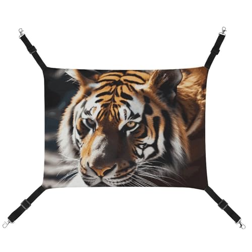 FZMTLDS Wildtier-Tiger-Katzen-Hängematte, atmungsaktiv, wendbar, Haustier-Hängebett, weiches Katzenbett für drinnen und draußen, Ruheunterlagen für kleine Tiere FZMTLDS Wildtier-Tiger-Katzen-Hängematte, atmungsaktiv, wendbar, Haustier-Hängebett, weiches Katzenbett für drinnen und draußen, Ruheunterlagen für kleine Tiere von FZMTLDS