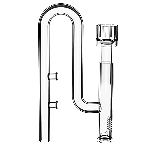 FZONE 13mm Aquarium Glass Mini Skimmer Lily Inflow and Drain Kits for Mini Nano Tanks Filter Tubes for 1/2'' Hoses (13mm: In with Skimmer) von FZONE