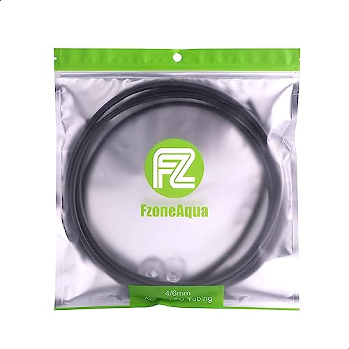 FZONE 4,8 m langer CO2-dichter Aquarium-Schlauch, 1,9 cm ID, schwarz, lebensmittelechter Luftleitungsschlauch FZONE 4,8 m langer CO2-dichter Aquarium-Schlauch, 1,9 cm ID, schwarz, lebensmittelechter Luftleitungsschlauch von FZONE