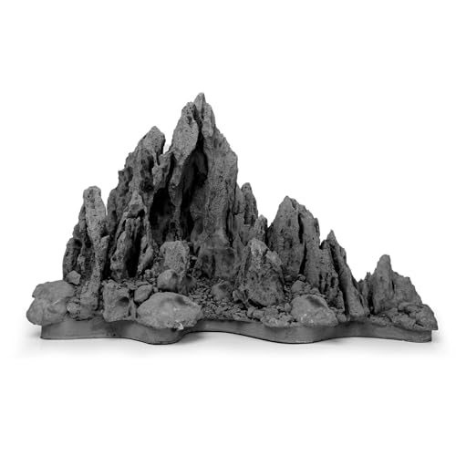 FZONE Aquarium Felsen für Aquascaping, Seiryu-Stein aus Harz für Aquariengestaltung von FZONE