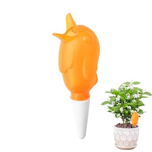 FZQBEY Waterreserve Wasserspender aus Kunststoff und Tonkegel, 60ml Füllmenge, Bewässerungskugel Klein mit Ton Fuß, Pflanzen Bewässerung,Wasserspender Pflanzen und Blumen Terrakotta Stiel (Orange) FZQBEY Waterreserve Wasserspender aus Kunststoff und Tonkegel, 60ml Füllmenge, Bewässerungskugel Klein mit Ton Fuß, Pflanzen Bewässerung,Wasserspender Pflanzen und Blumen Terrakotta Stiel (Orange) von FZQBEY