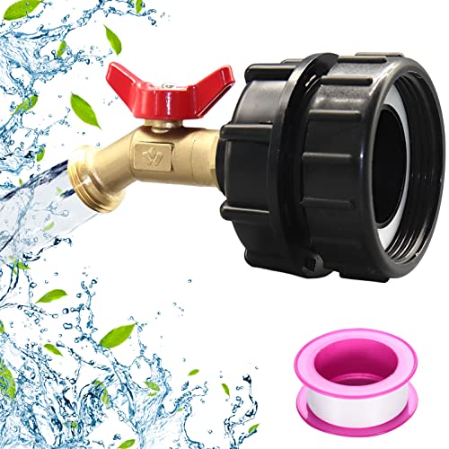 IBC Tank Zubehör 3/4 Zoll Brass IBC Container Zubehör IBC Tank Adapter IBC Valve for Wassertank 1000L IBC Adapter Gartenschlauch Wassertank Schlauchanschluss Für IBC regenwassertanks IBC Tank Zubehör 3/4 Zoll Brass IBC Container Zubehör IBC Tank Adapter IBC Valve for Wassertank 1000L IBC Adapter Gartenschlauch Wassertank Schlauchanschluss Für IBC regenwassertanks von FZQBEY